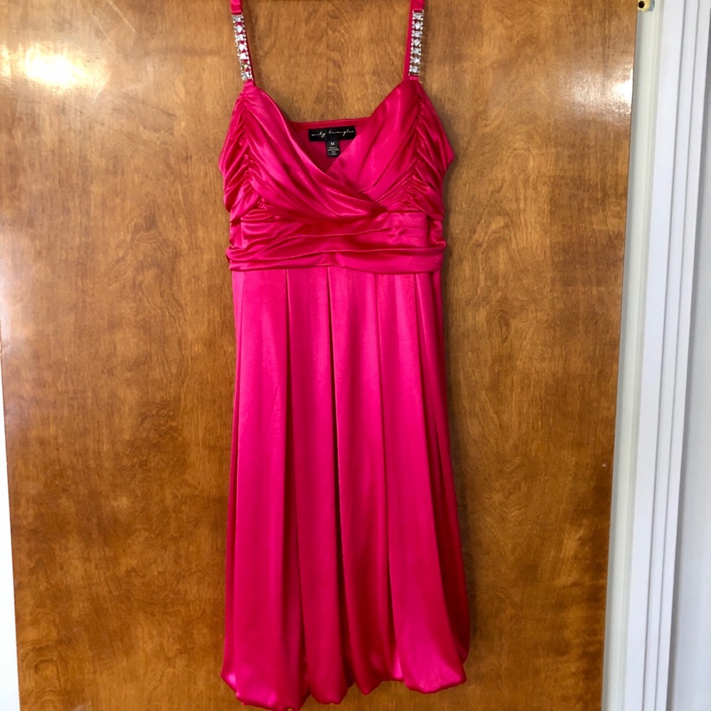 City Triangles Hot Pink Formal Dress